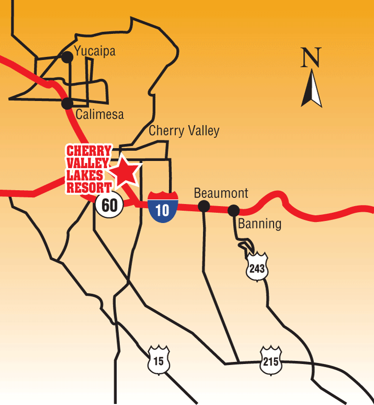 Resort Driving Directions Cherry Valley Lakes Resort